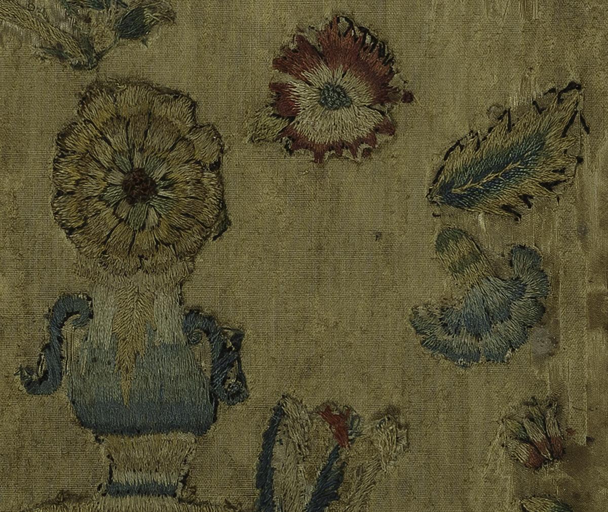 1966.1391 A Needlework Picture, Detail 10