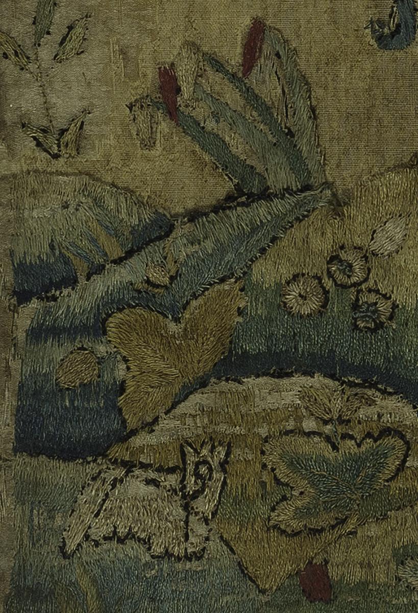 1966.1391 A Needlework Picture, Detail 11