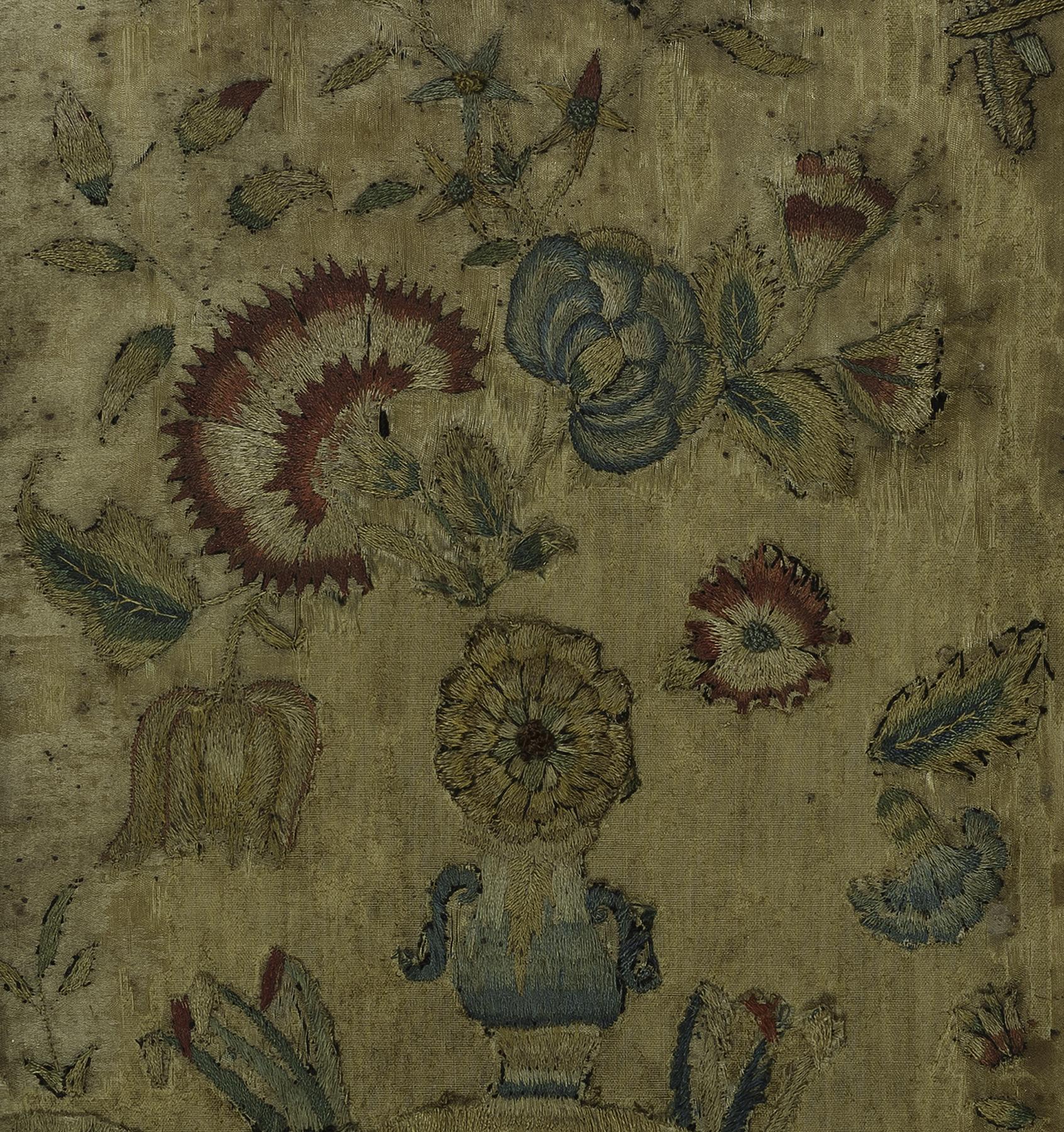 1966.1391 A Needlework Picture, Detail 4