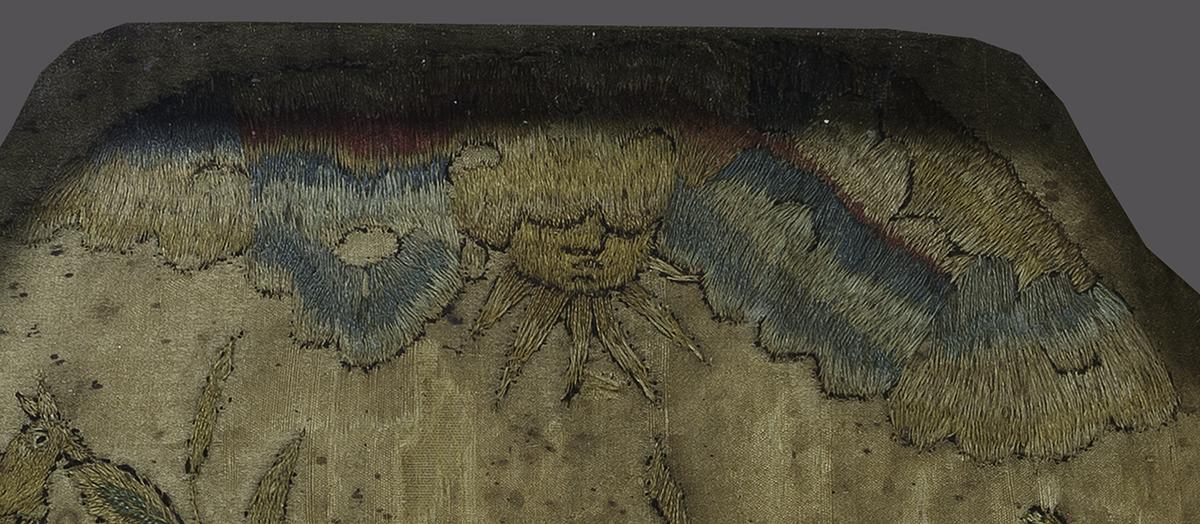 1966.1391 A Needlework Picture, Detail 5
