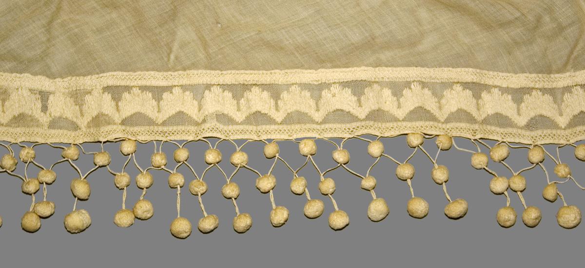 1966.1395.001 Bed Hanging, Curtains & Tester, Edge DetailRepeat