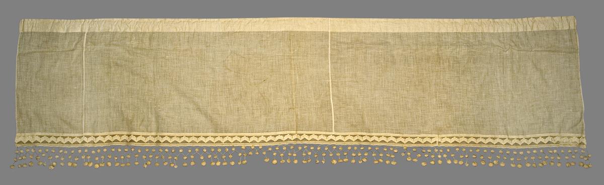1966.1395.002 B Bed Hanging, Base  Valance