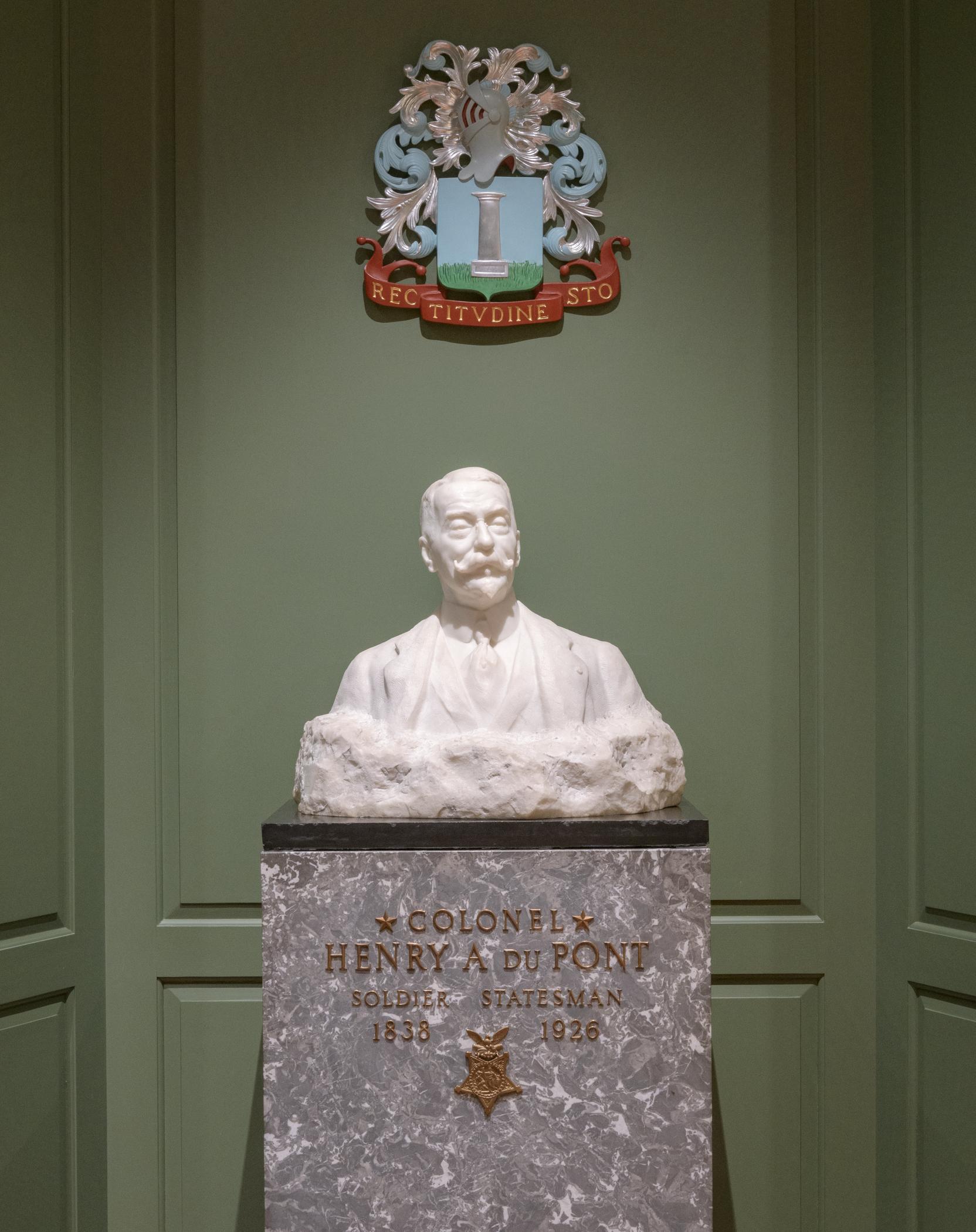 1966.1405 A Bust (figure), B Pedestal, view 1