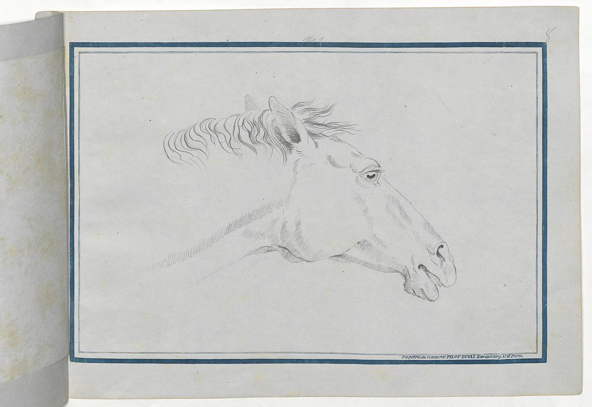 1966.1407 Sketch Book, Page 1