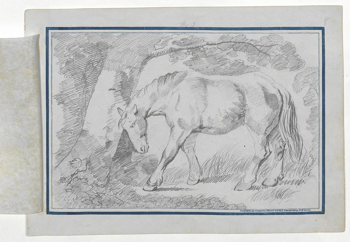 1966.1407 Sketch Book, Page 3