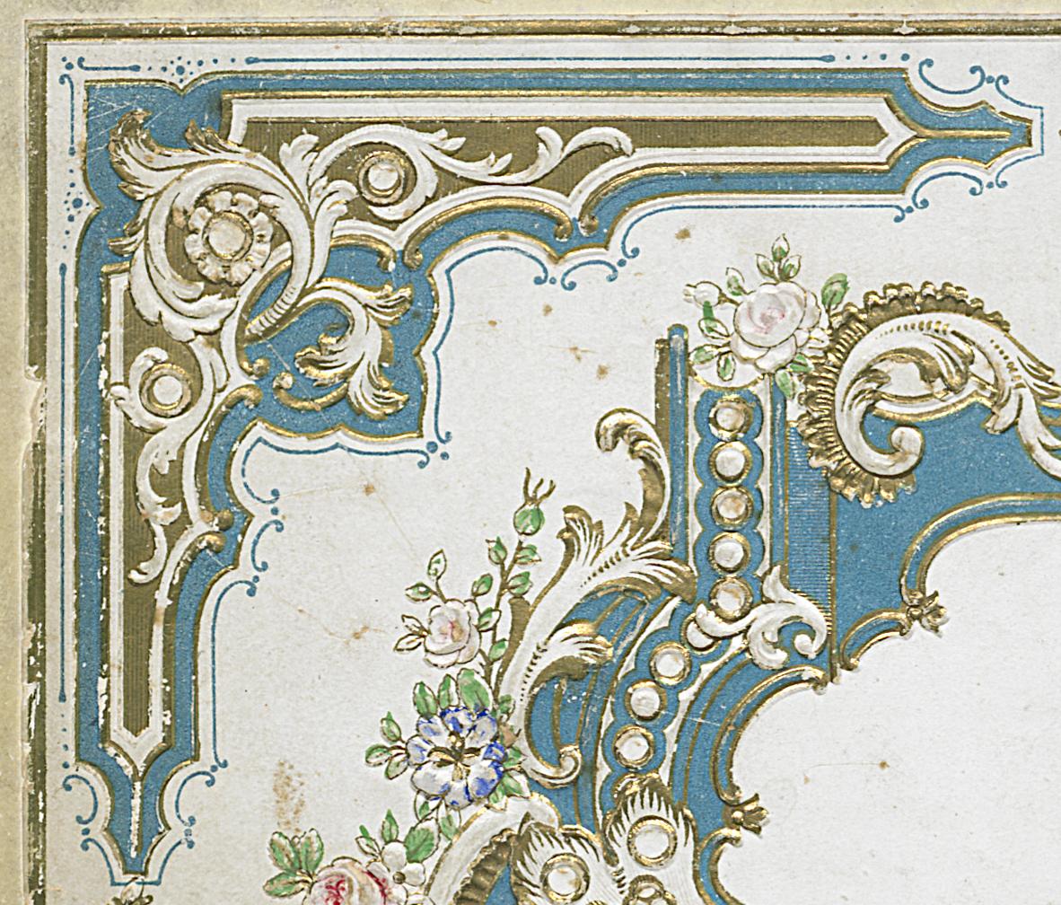 1966.1407 Sketch Book, Cover Detail 3