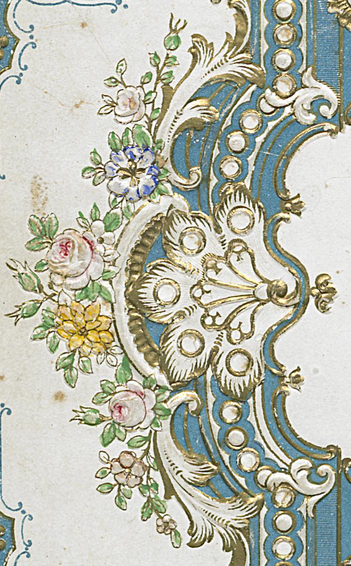 1966.1407 Sketch Book, Cover Detail 4
