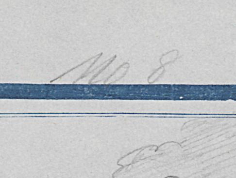 1966.1407 Sketch Book, Page 8 Detail 3