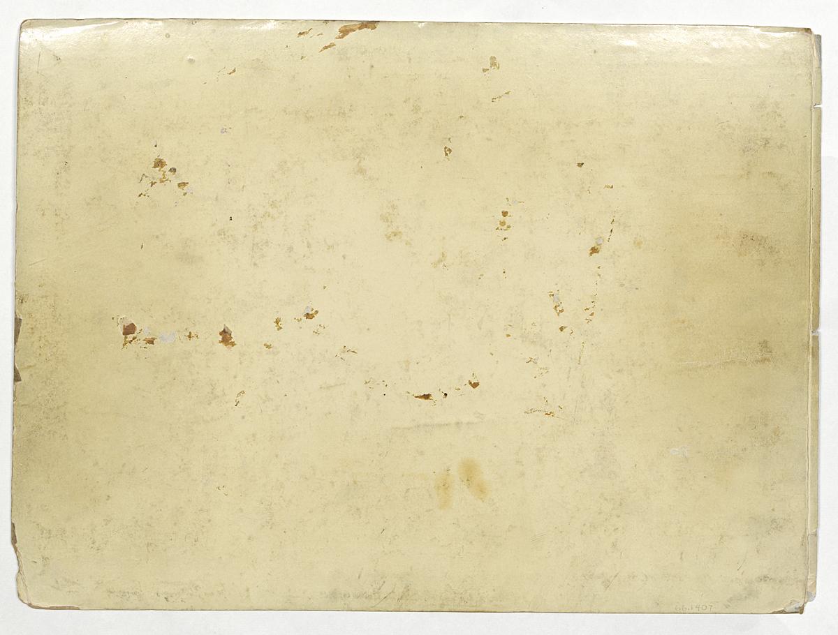 1966.1407 Sketch Book, Back Cover