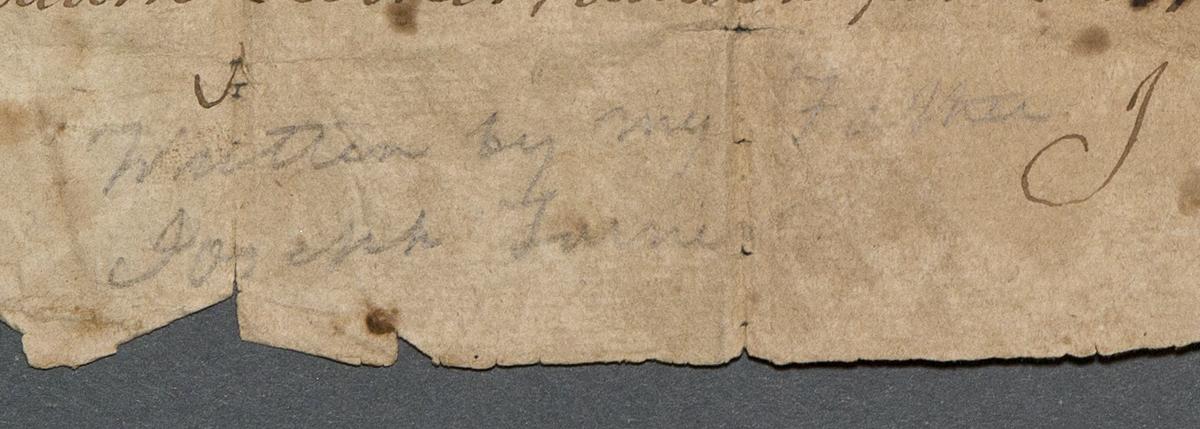 1966.1448 Note, Detail 2