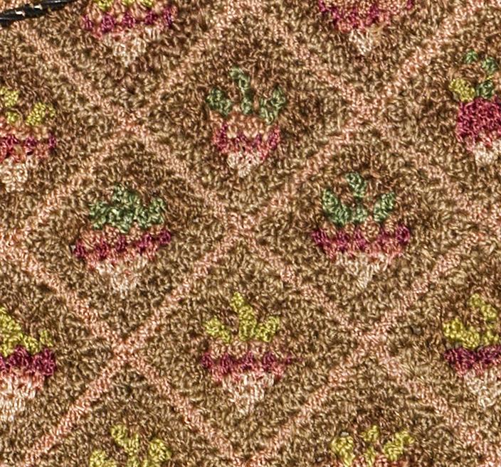 1966.1448 Pocketbook, Pattern Detail