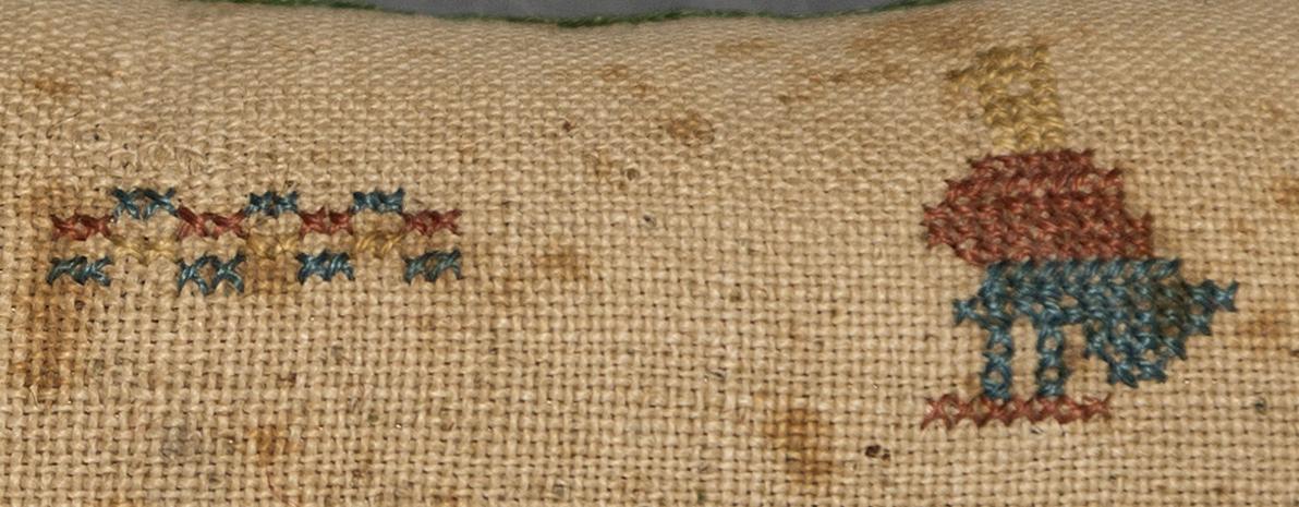 1966.1480 Pincushion, Detail 2