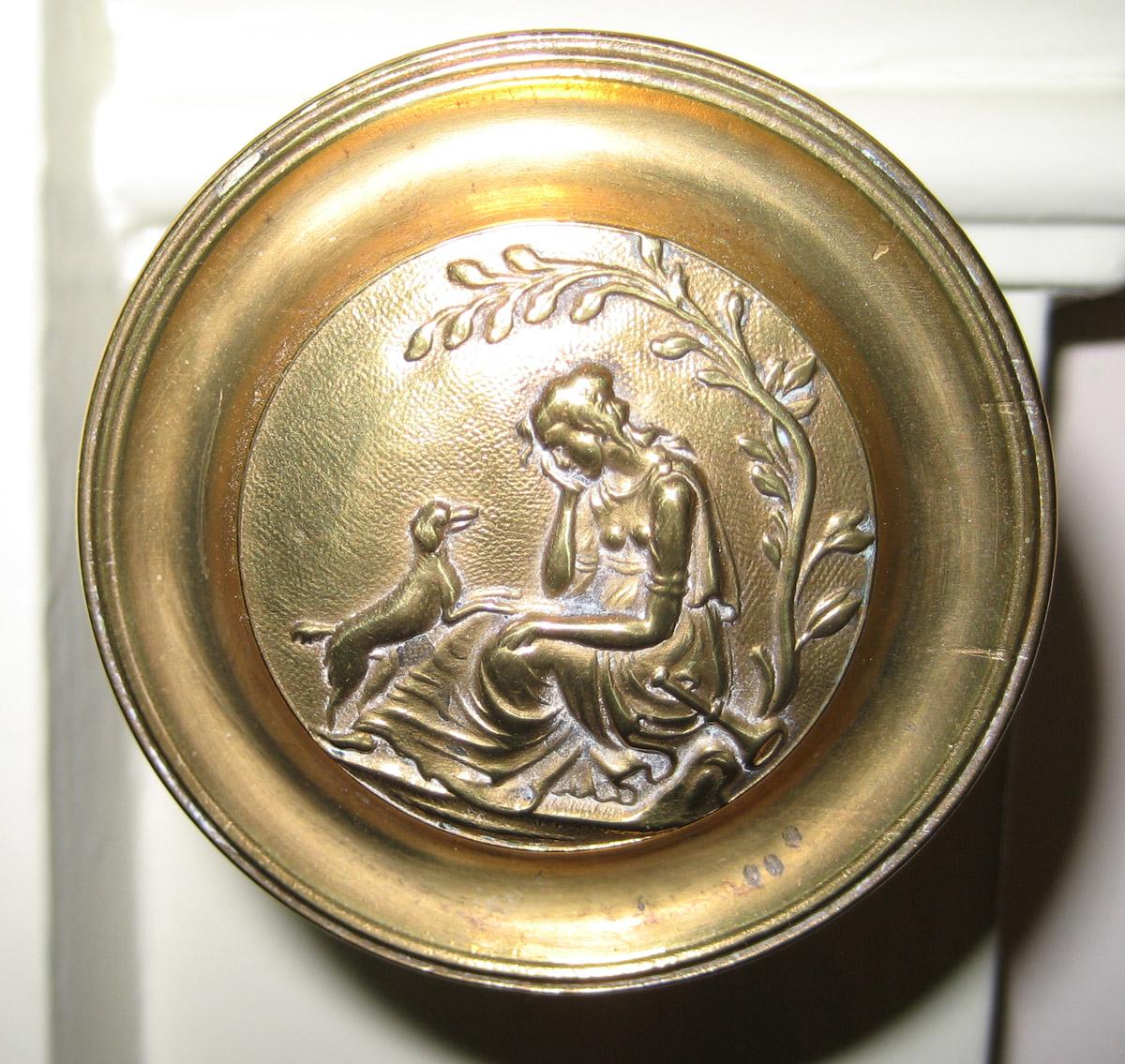 1966.1492.002 Cloak pin (detail)