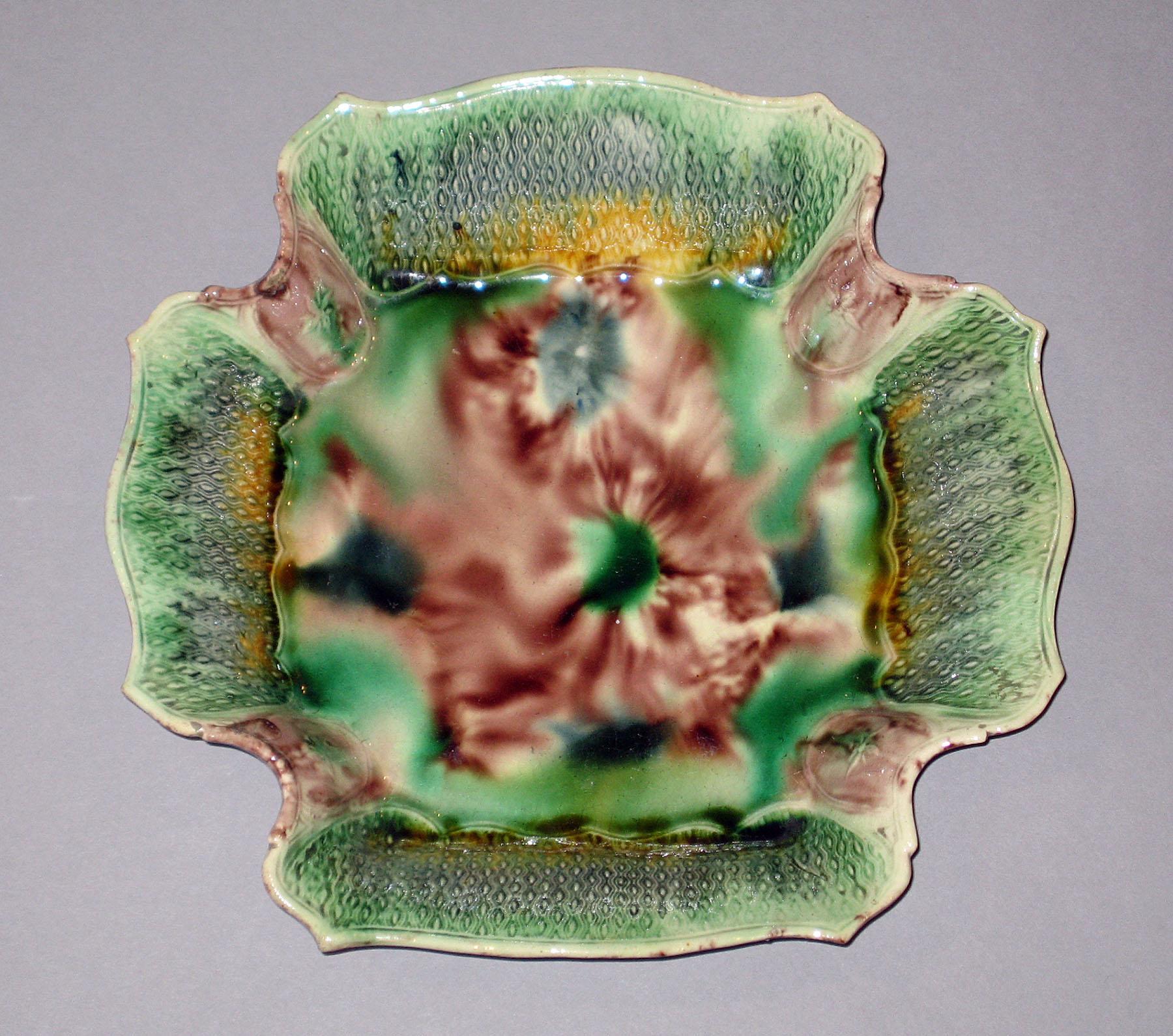 1966.1505 Creamware dish
