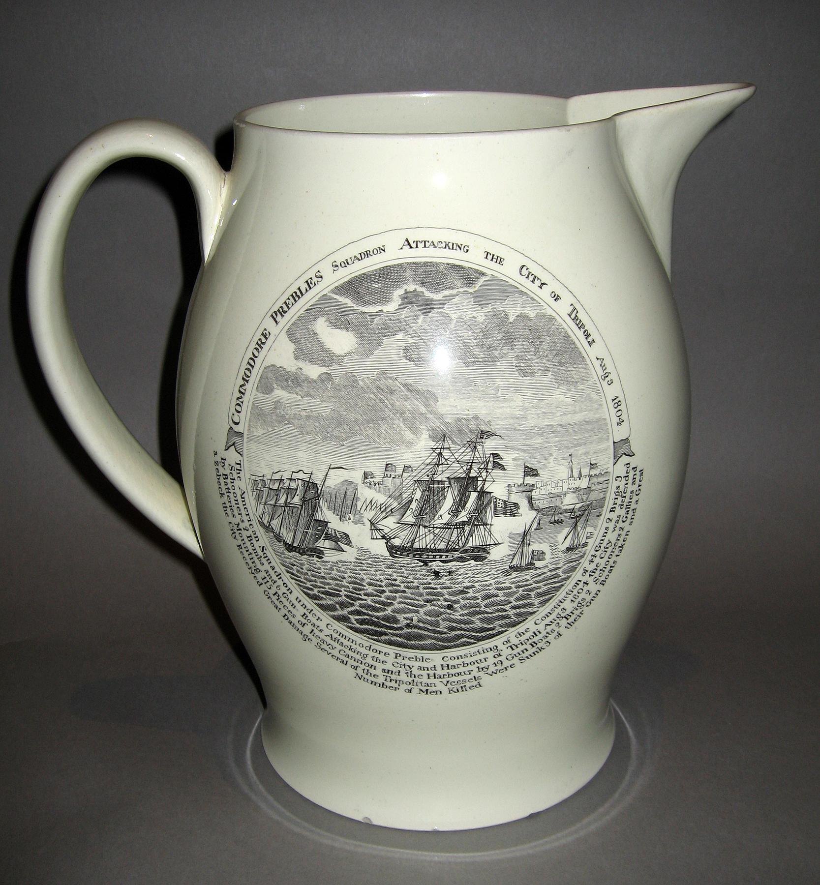 1967.0002 Commodore Preble jug