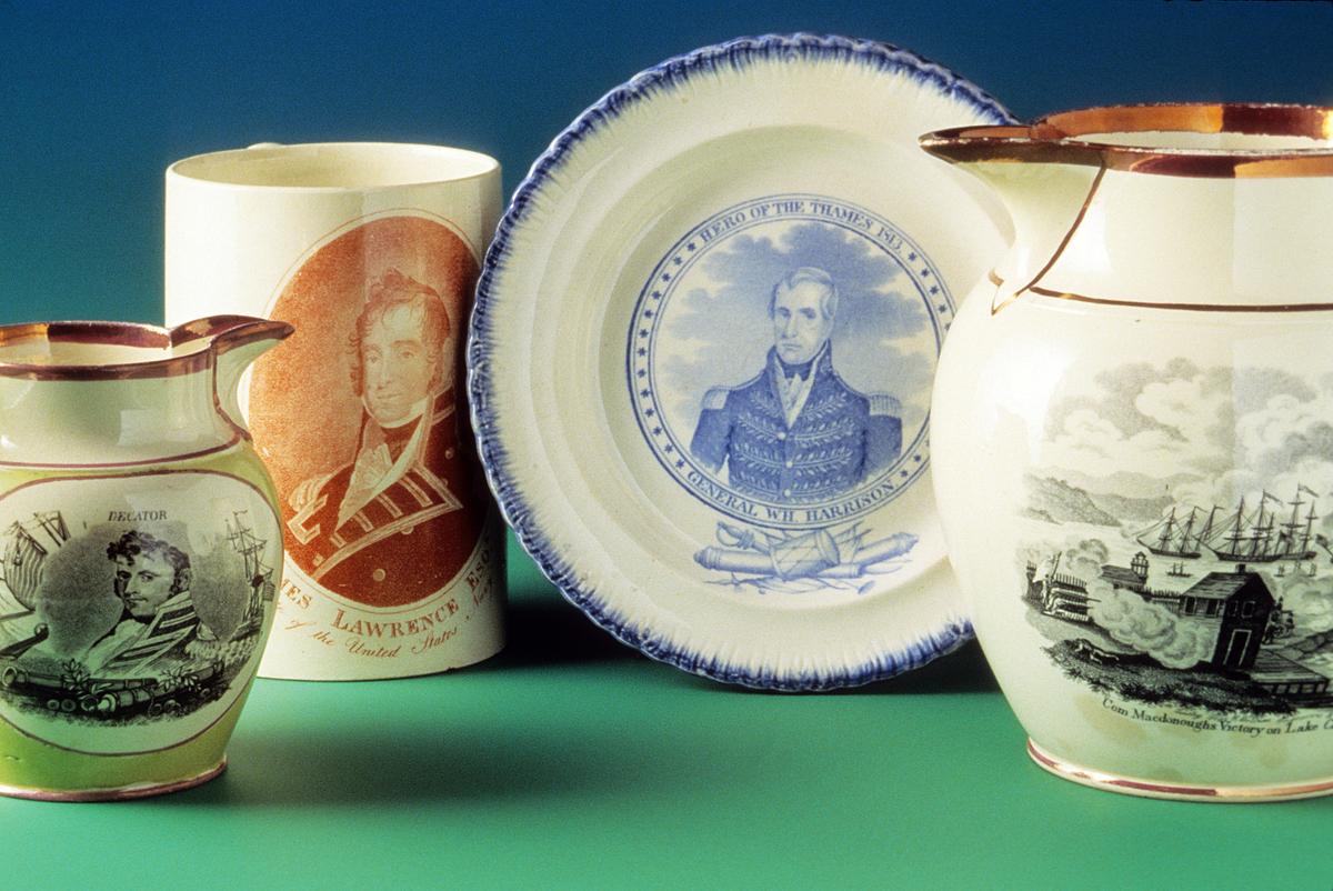 1964.1891,67.0015,.0019,68.0076 Pearlware Set