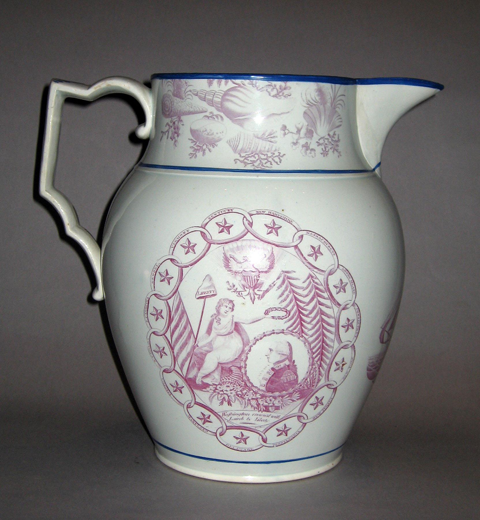 1967.0022 Pearlware Jug
