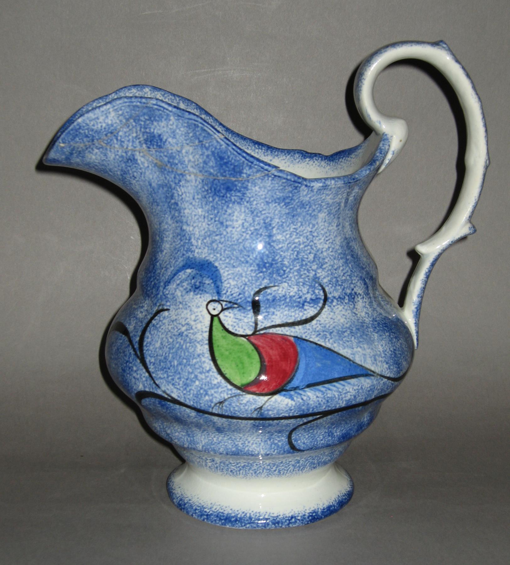 1967.0028 A Spatterware jug