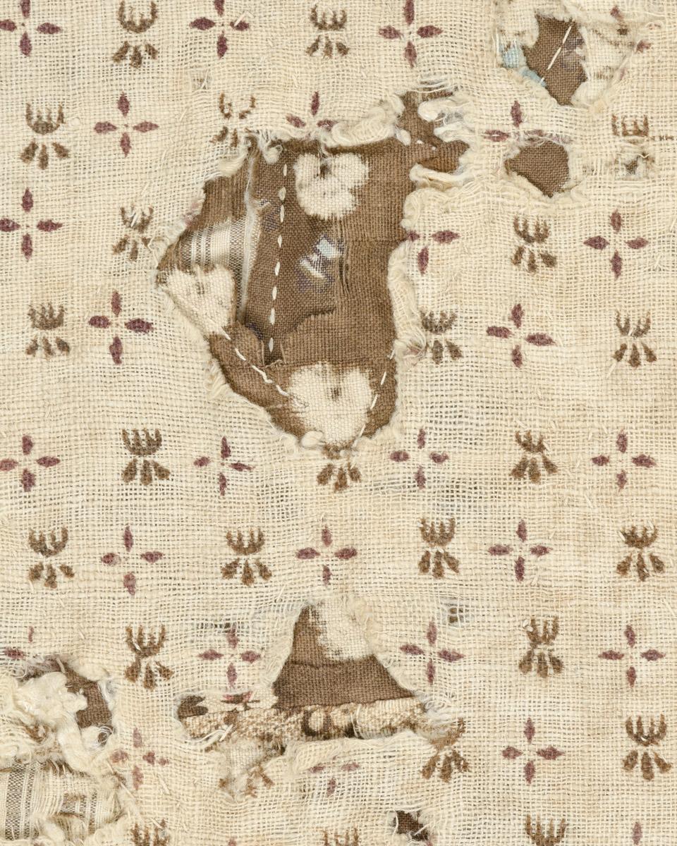 1967.0078 Quilt, reverse, detail 2