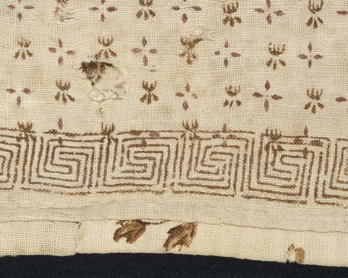1967.0078 Quilt, reverse, detail 3