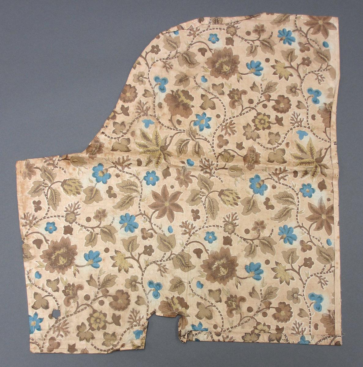 1967.0089 Textile, printed reverse