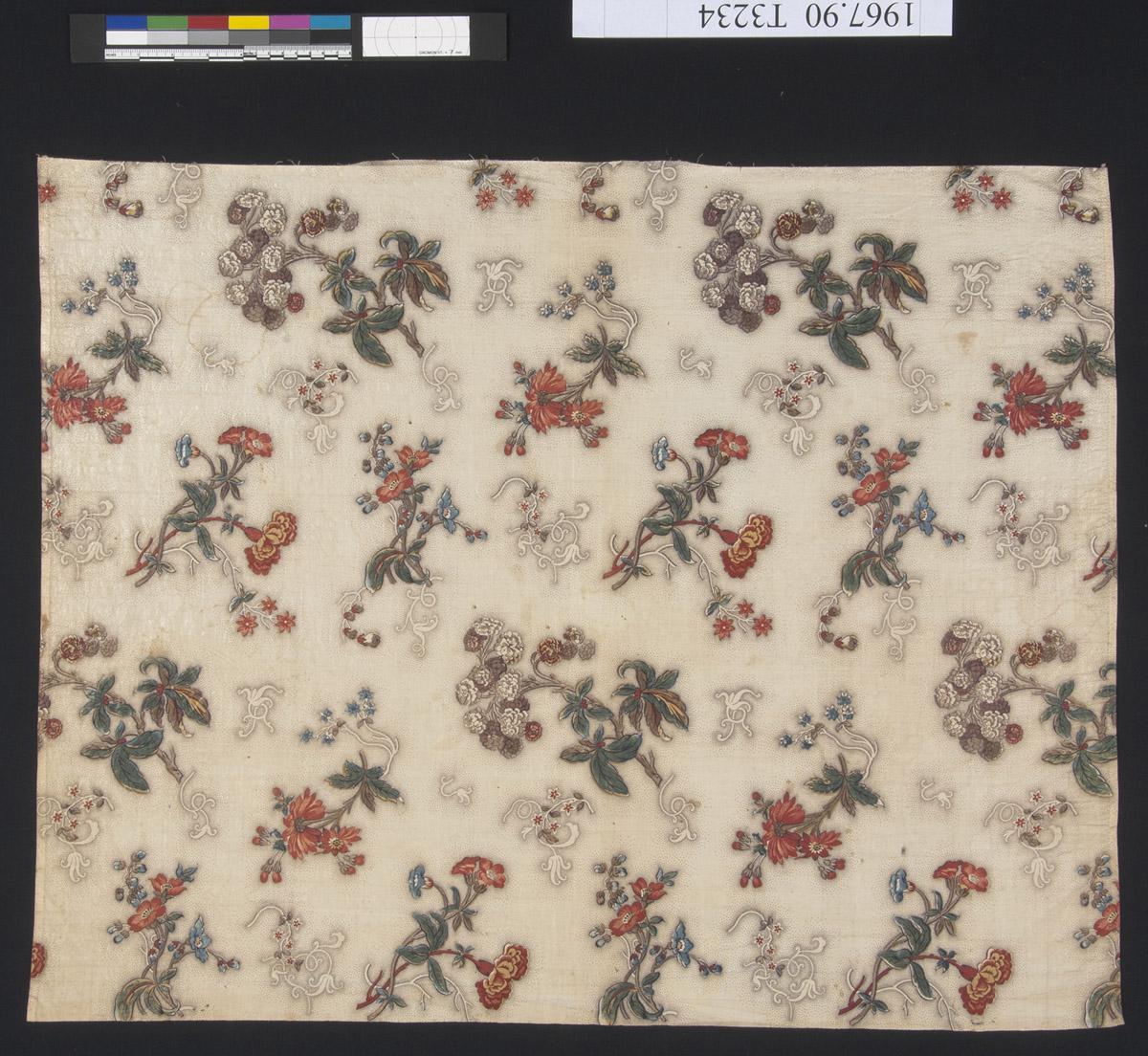 1967.0090 Textile, printed, view 1