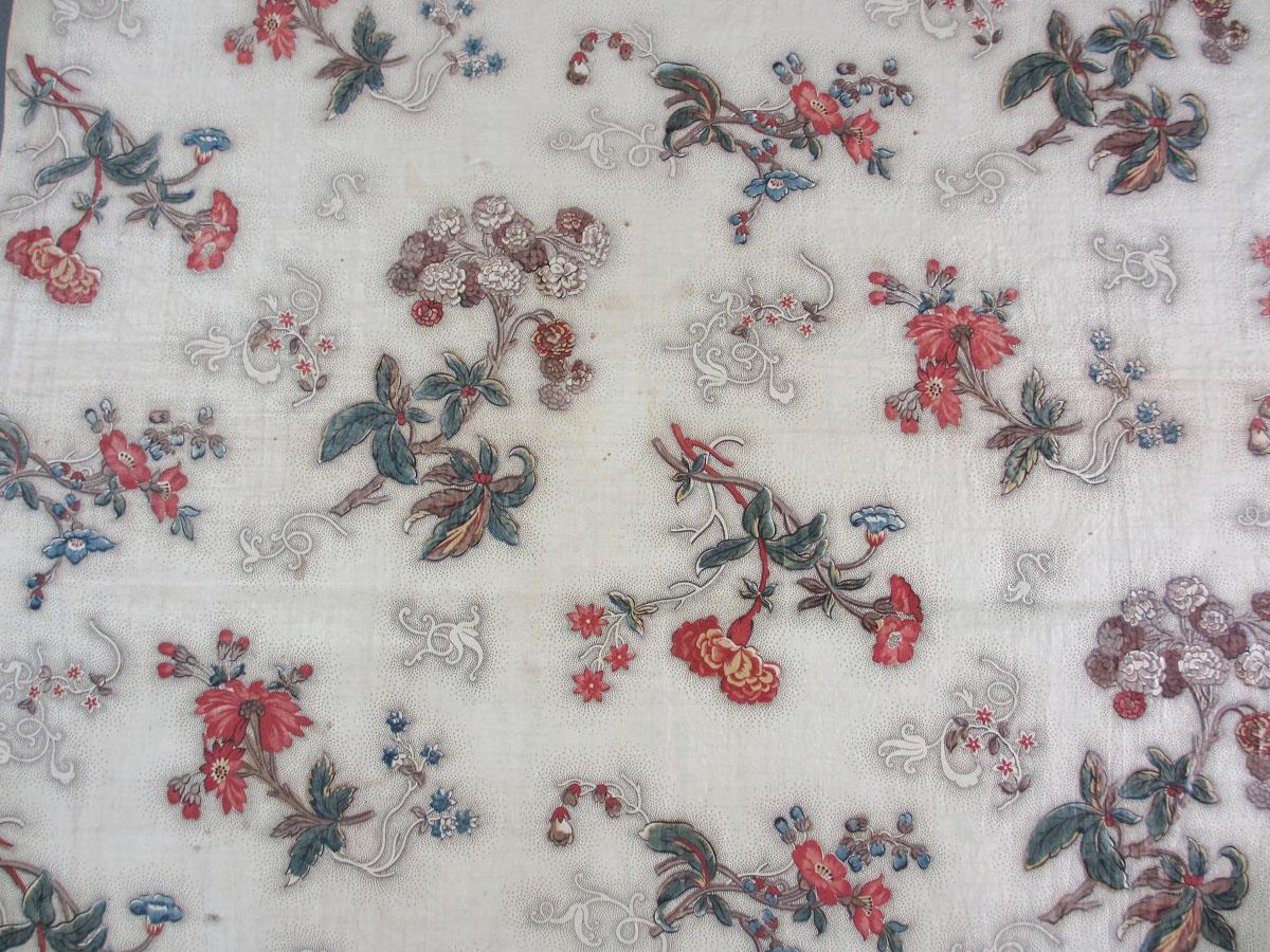 1967.0090 Textile, printed detail