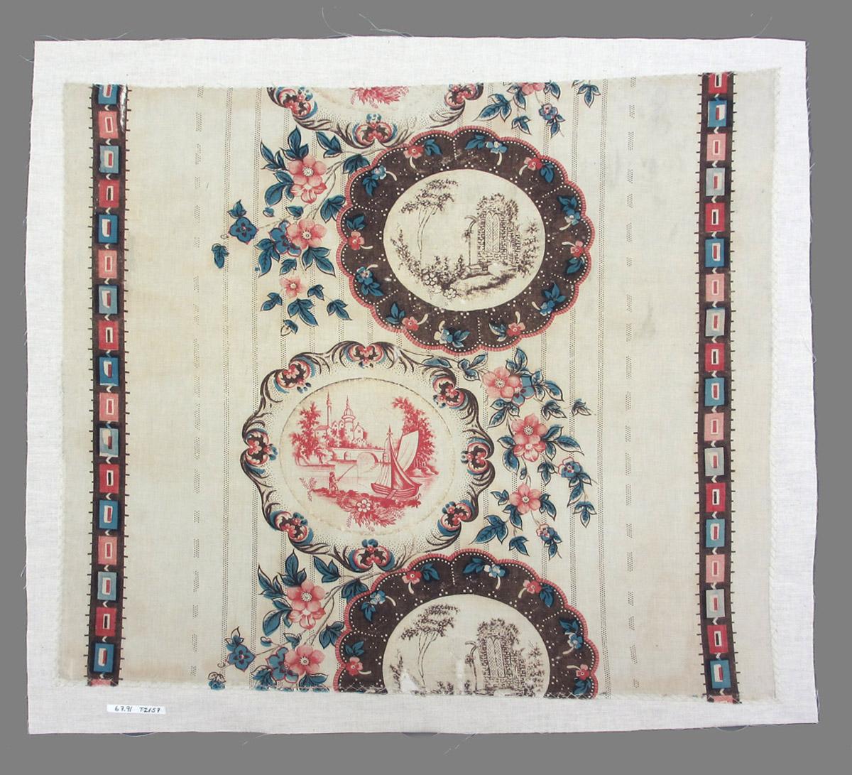 1967.0091 Textile, printed obverse