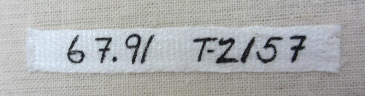 1967.0091 Textile, printed label