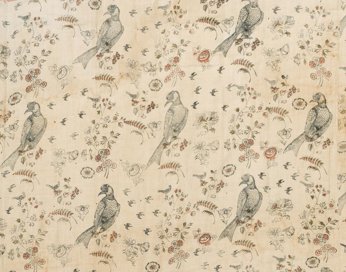 1967.0105 Bedcover, reverse, detail 3