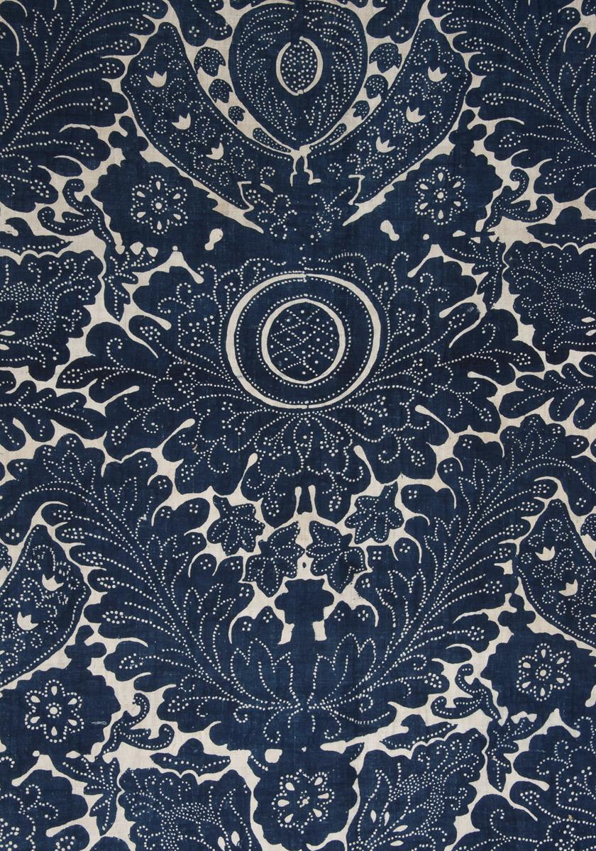1967.0106.001 Textile, printed, detail 3