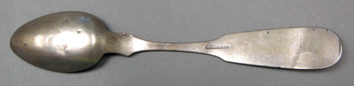 1967.0108 Silver Spoon underside