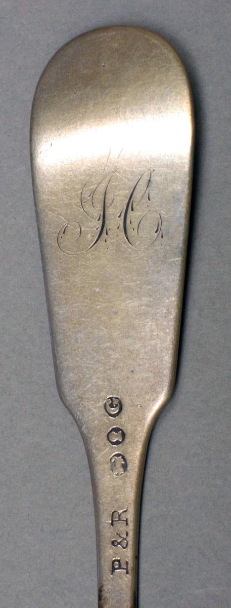 1967.0109 Silver Spoon mark and engraving