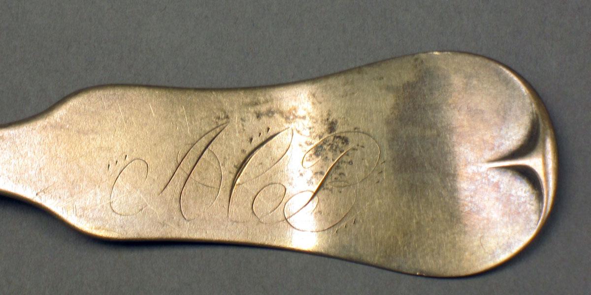 1967.0111 Silver Spoon engraving