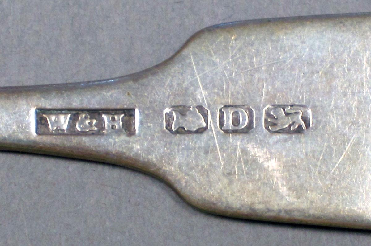 1967.0112 Silver Spoon mark