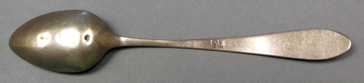 1967.0114 Silver Spoon underside
