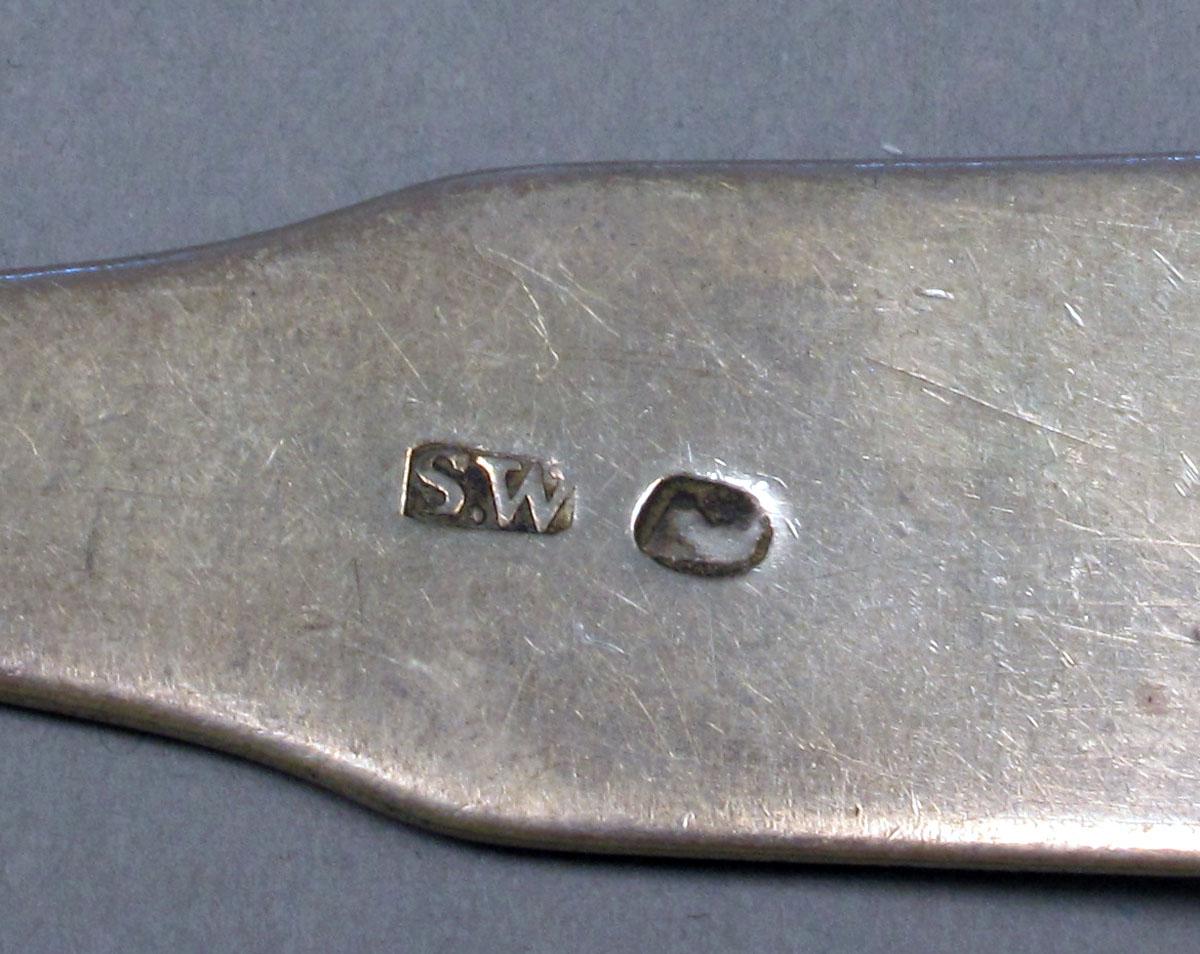 1967.0117 Silver Spoon mark