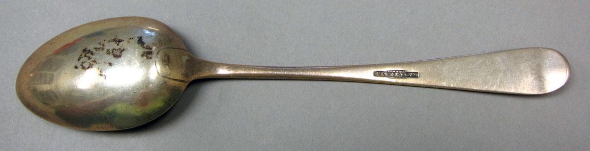 1967.0118 Silver Spoon underside