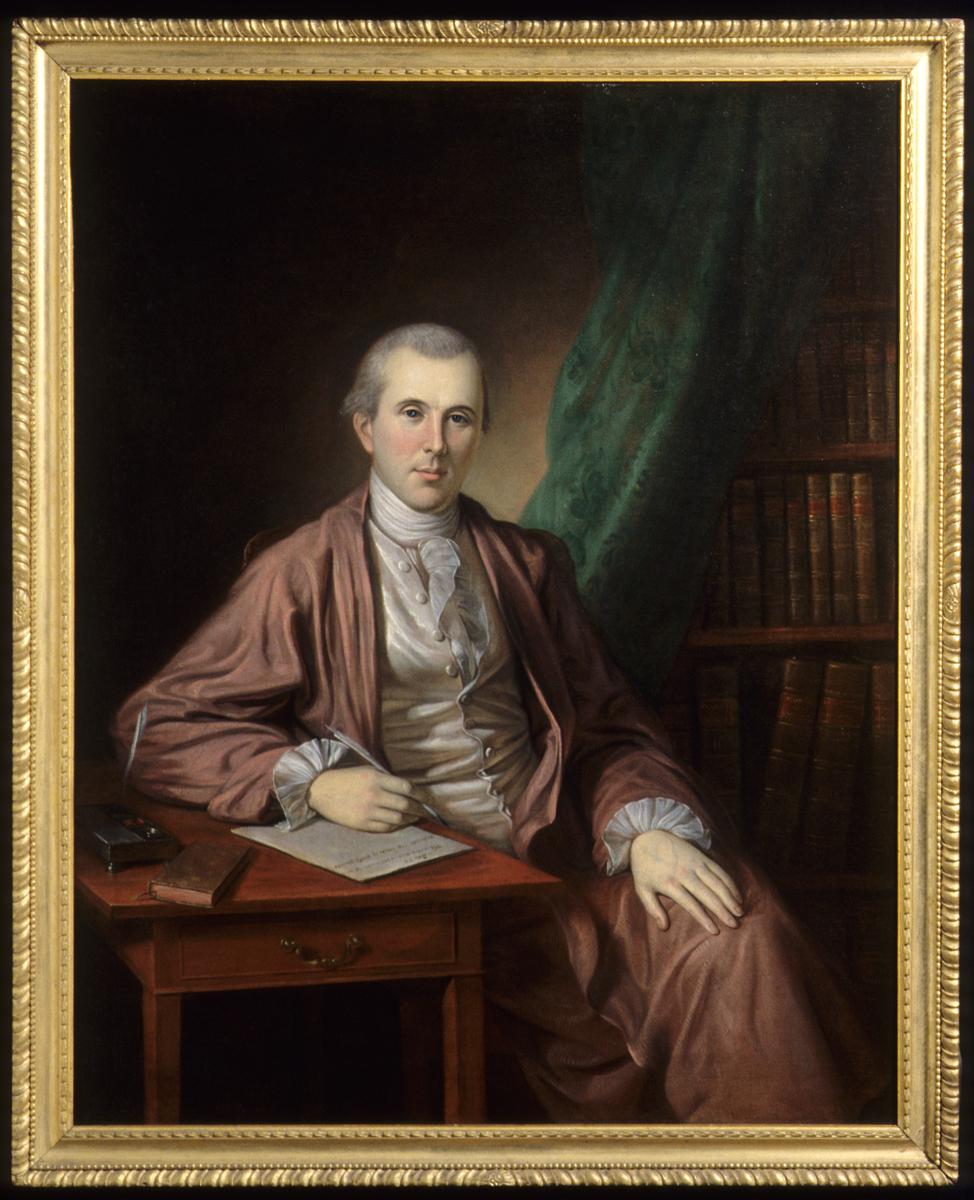 1959.0160 A, B Painting and Frame, view 1