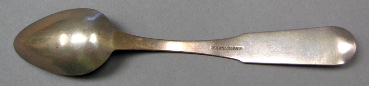 1967.0121 Silver Spoon underside