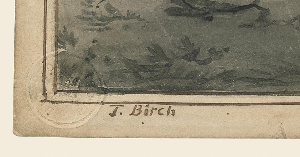 1967.0131 Drawing, detail 1
