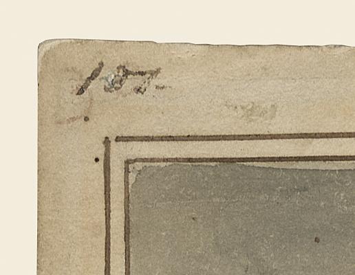 1967.0131 Drawing, detail 2
