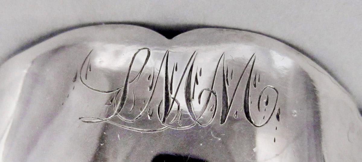 1967.0133.001 Salt cellar, engraving