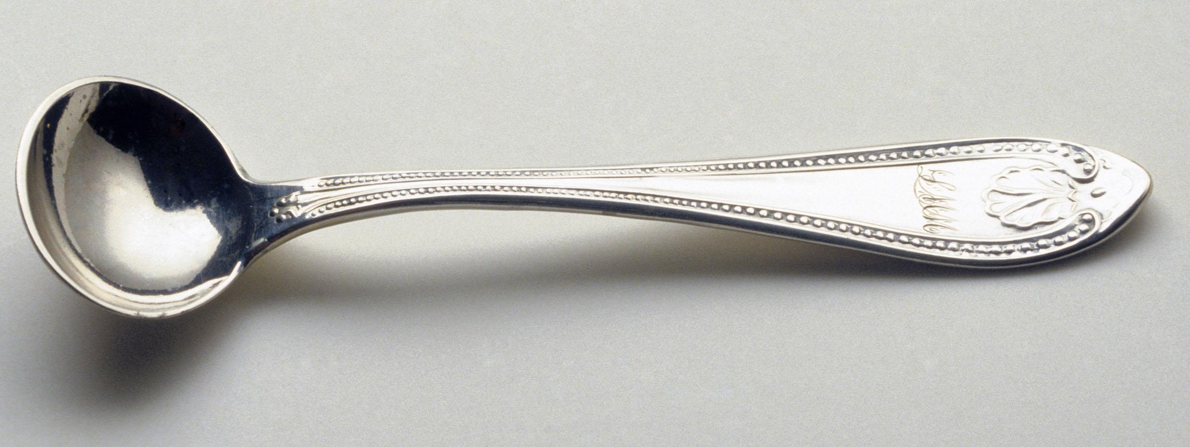 1967.0134.002 Spoon, Salt Spoon, view 1