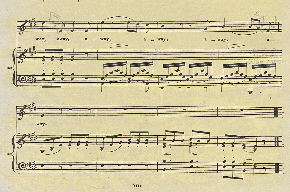 1967.0141 Sheet Music Page 4, Detail 2