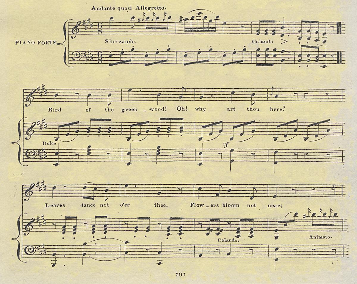 1967.0141 Sheet Music Page 1, Detail 2