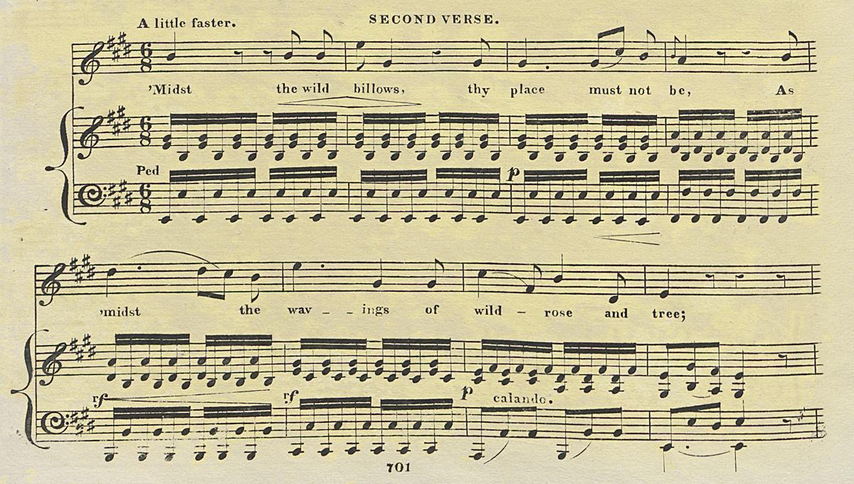 1967.0141 Sheet Music Page 2, Detail 2