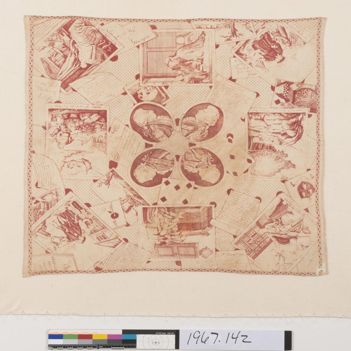 1967.0142 Handkerchief, view 1