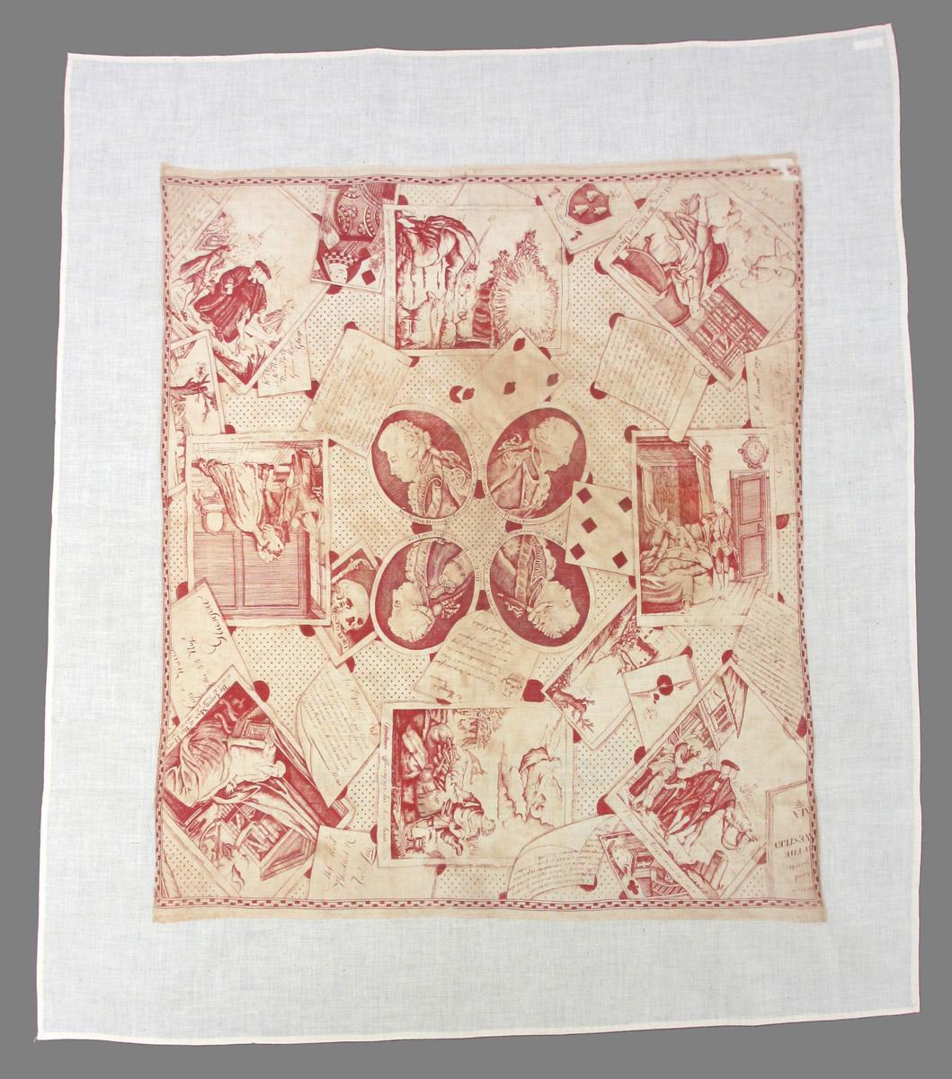 1967.0142 textile, printed obverse