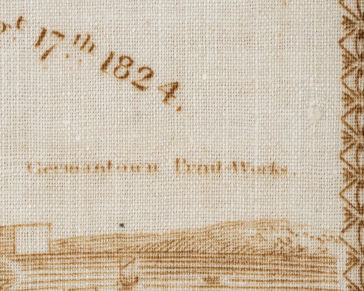 1967.0144 Handkerchief, detail 1